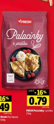 FRESH Palacinky v prášku