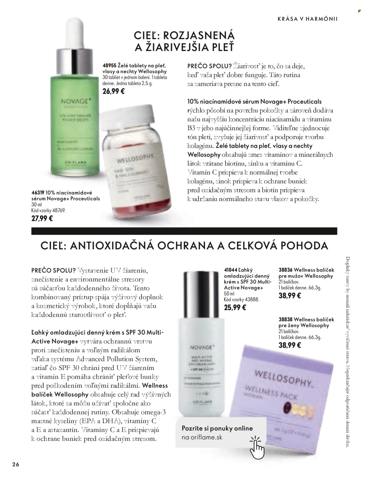 Leták Oriflame - 30.9.2026 - 10.11.2026. Strana 26