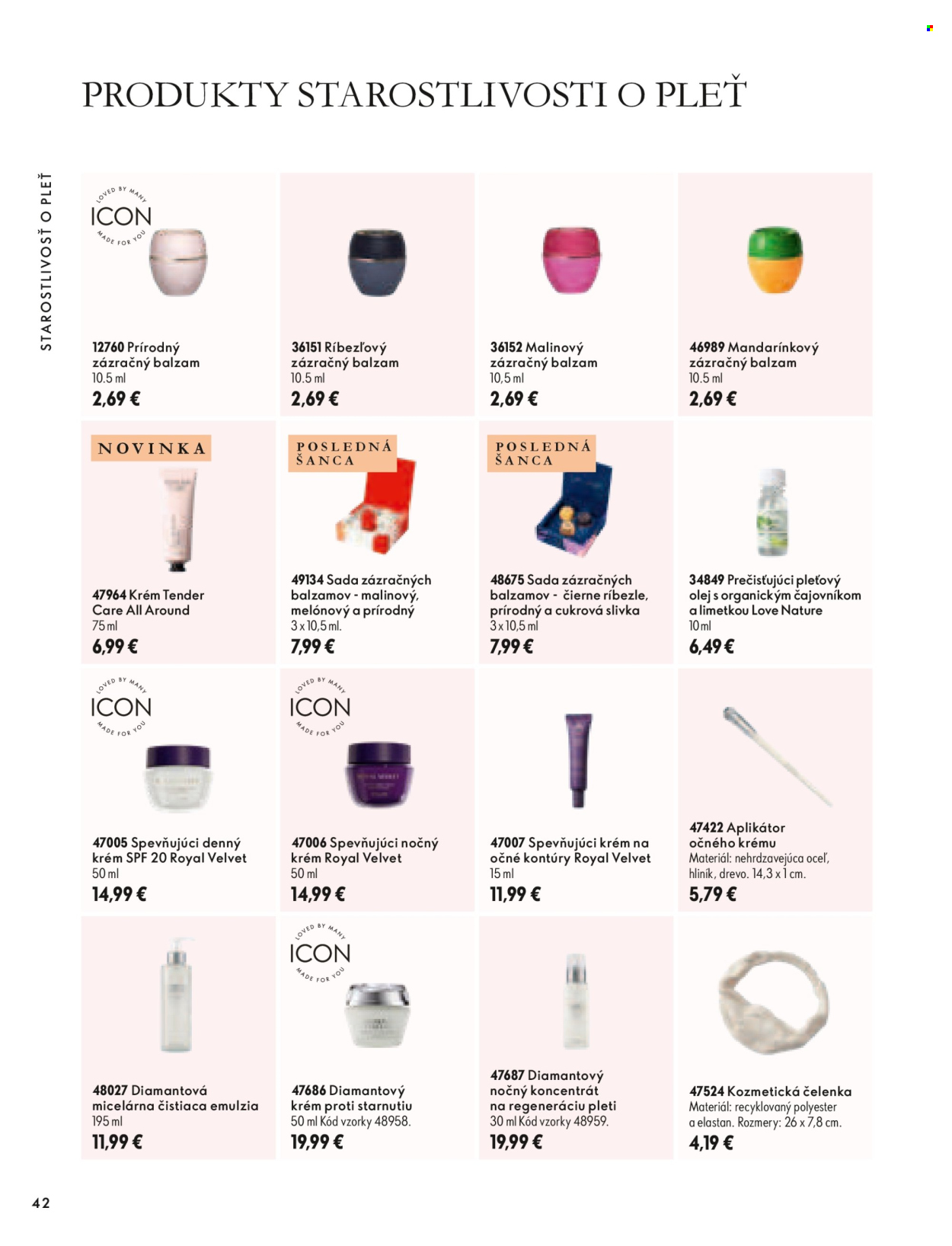 Leták Oriflame - 30.9.2026 - 10.11.2026. Strana 42