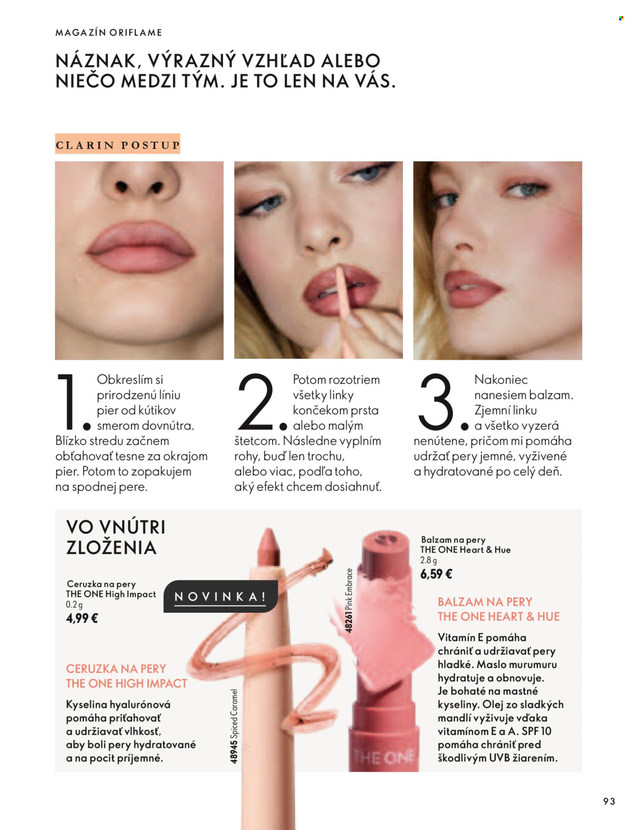Leták Oriflame - 30.9.2026 - 10.11.2026. Strana 93