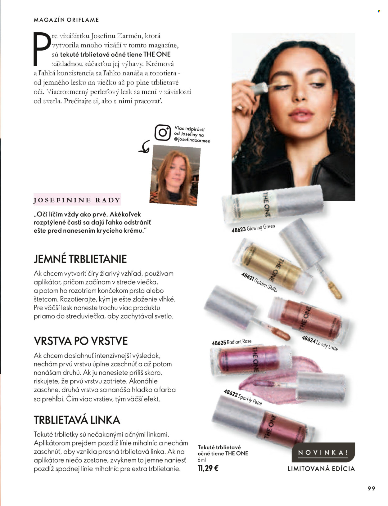 Leták Oriflame - 30.9.2026 - 10.11.2026. Strana 99