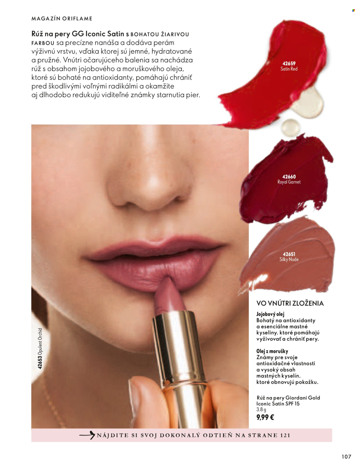 Leták Oriflame - 30.9.2026 - 10.11.2026. Strana 107