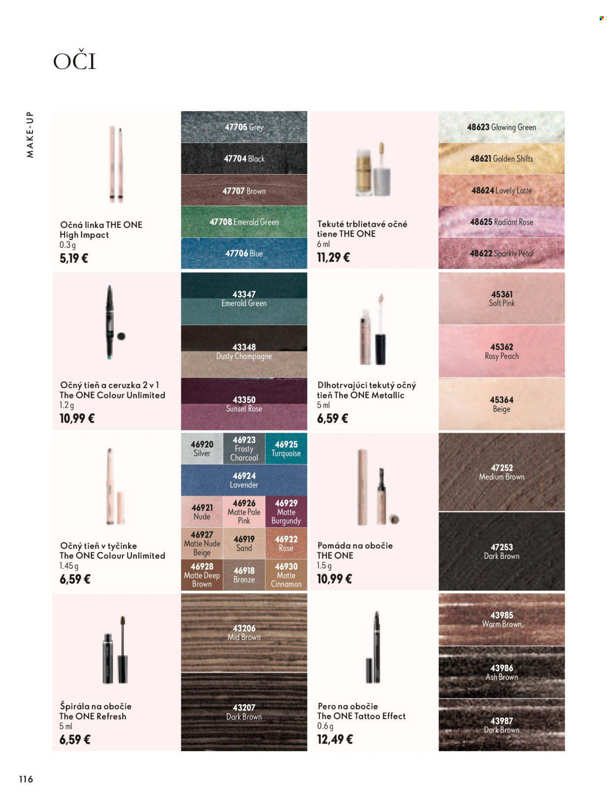 Leták Oriflame - 30.9.2026 - 10.11.2026. Strana 116