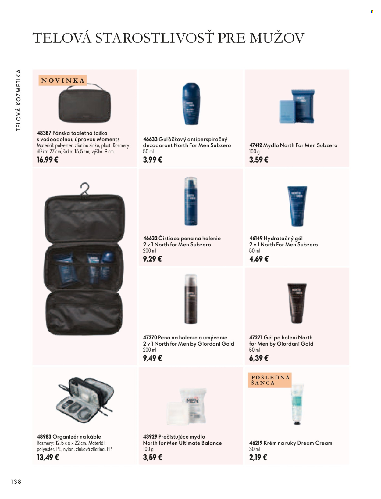 Leták Oriflame - 30.9.2026 - 10.11.2026. Strana 138