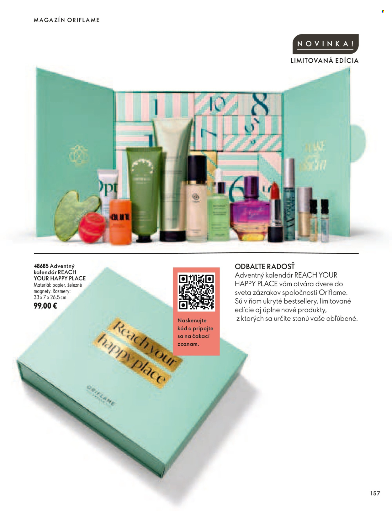 Leták Oriflame - 30.9.2026 - 10.11.2026. Strana 157