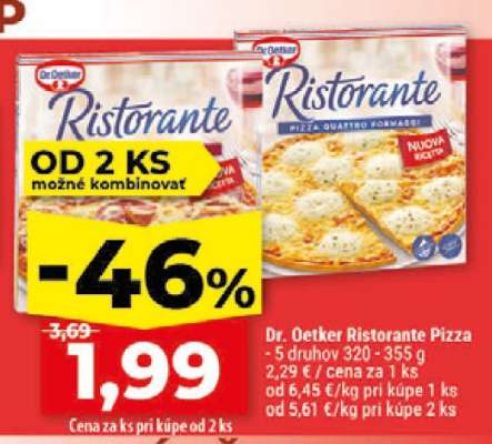 DR. OETKER RISTORANTE PIZZA