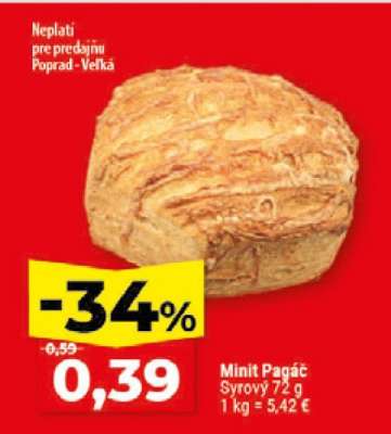 Minit Pagáč syrový
