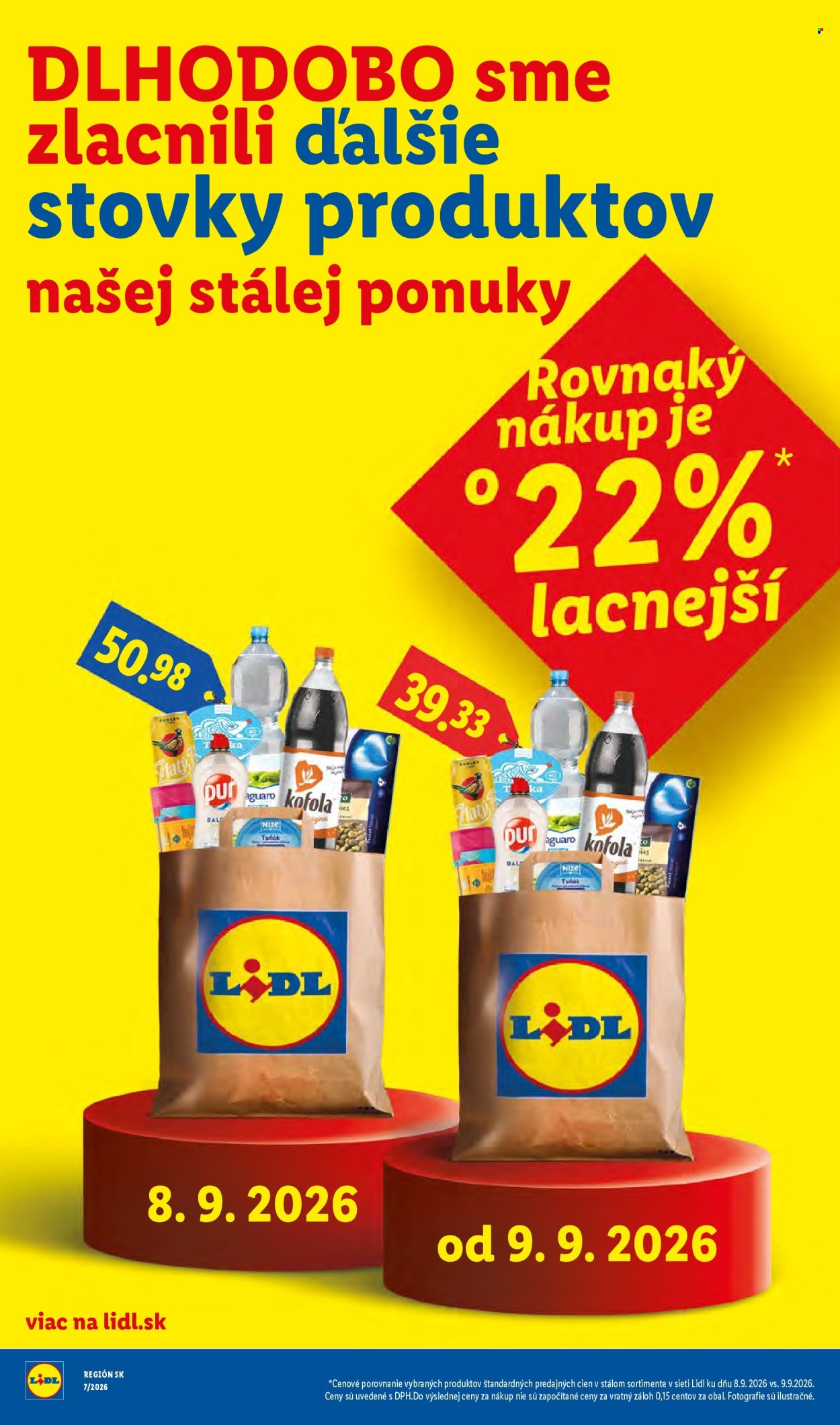 Leták Lidl - 14.9.2026 - 20.9.2026. Strana 3