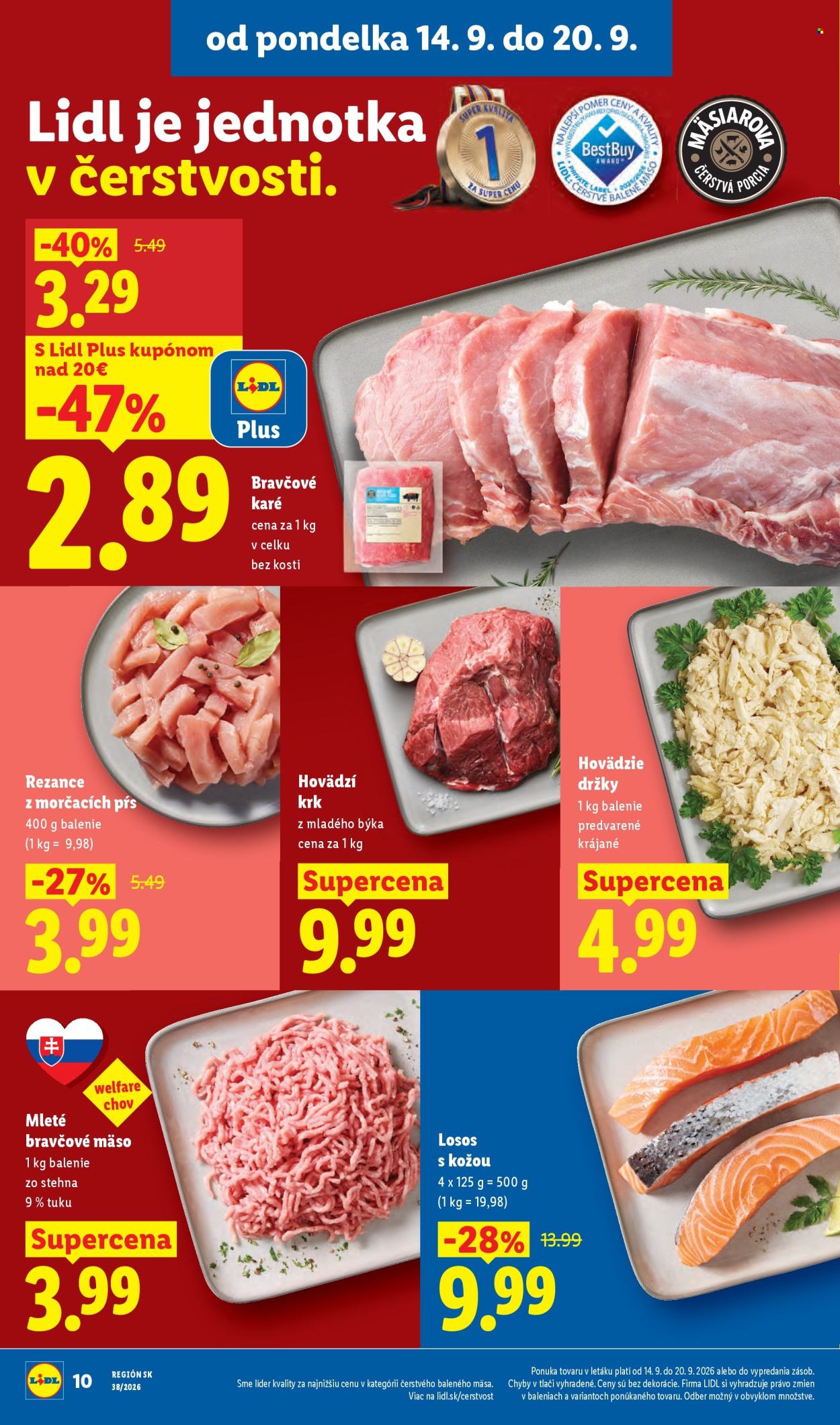 Leták Lidl - 14.9.2026 - 20.9.2026. Strana 16