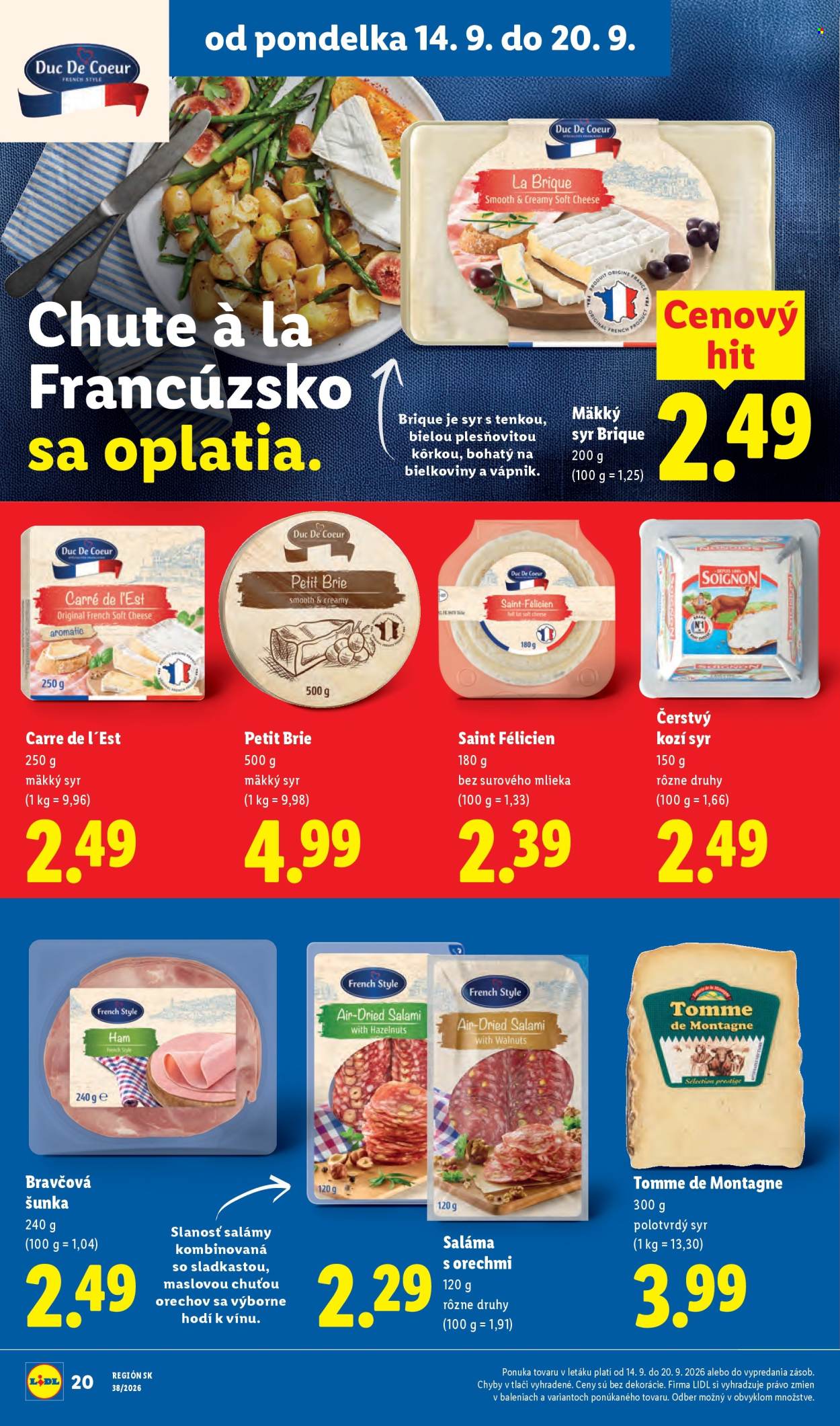 Leták Lidl - 14.9.2026 - 20.9.2026. Strana 26