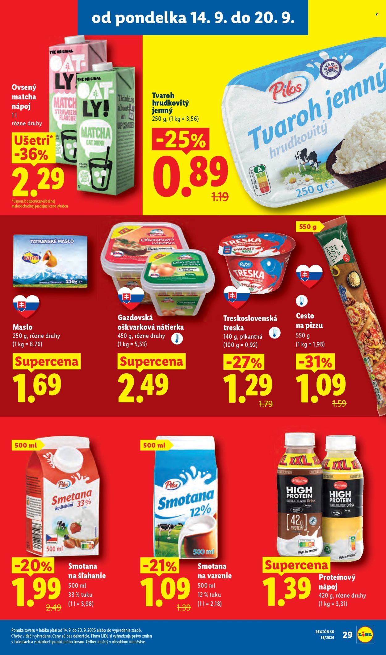 Leták Lidl - 14.9.2026 - 20.9.2026. Strana 39