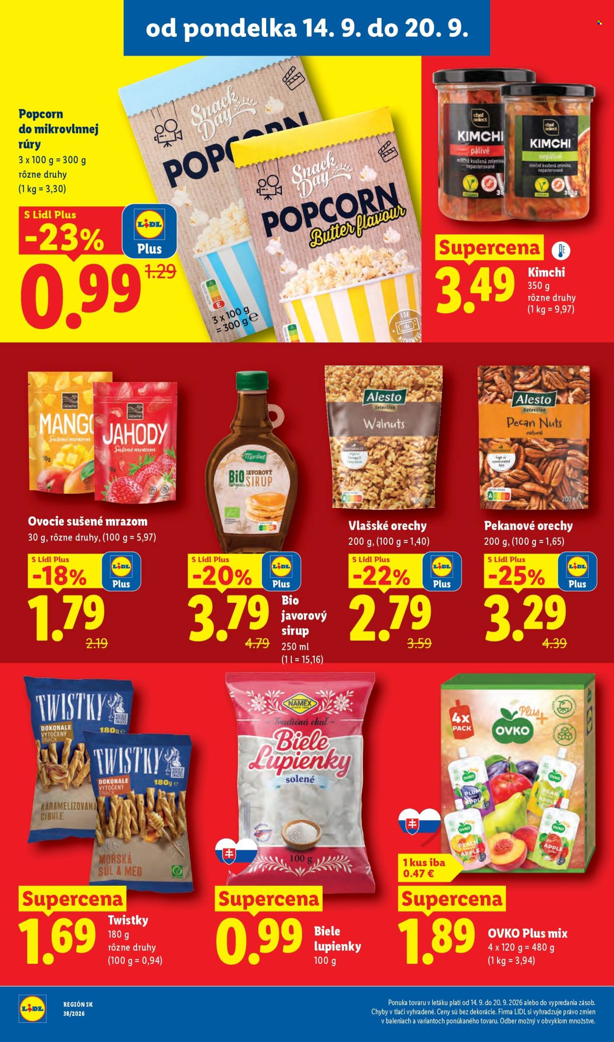 Leták Lidl - 14.9.2026 - 20.9.2026. Strana 40