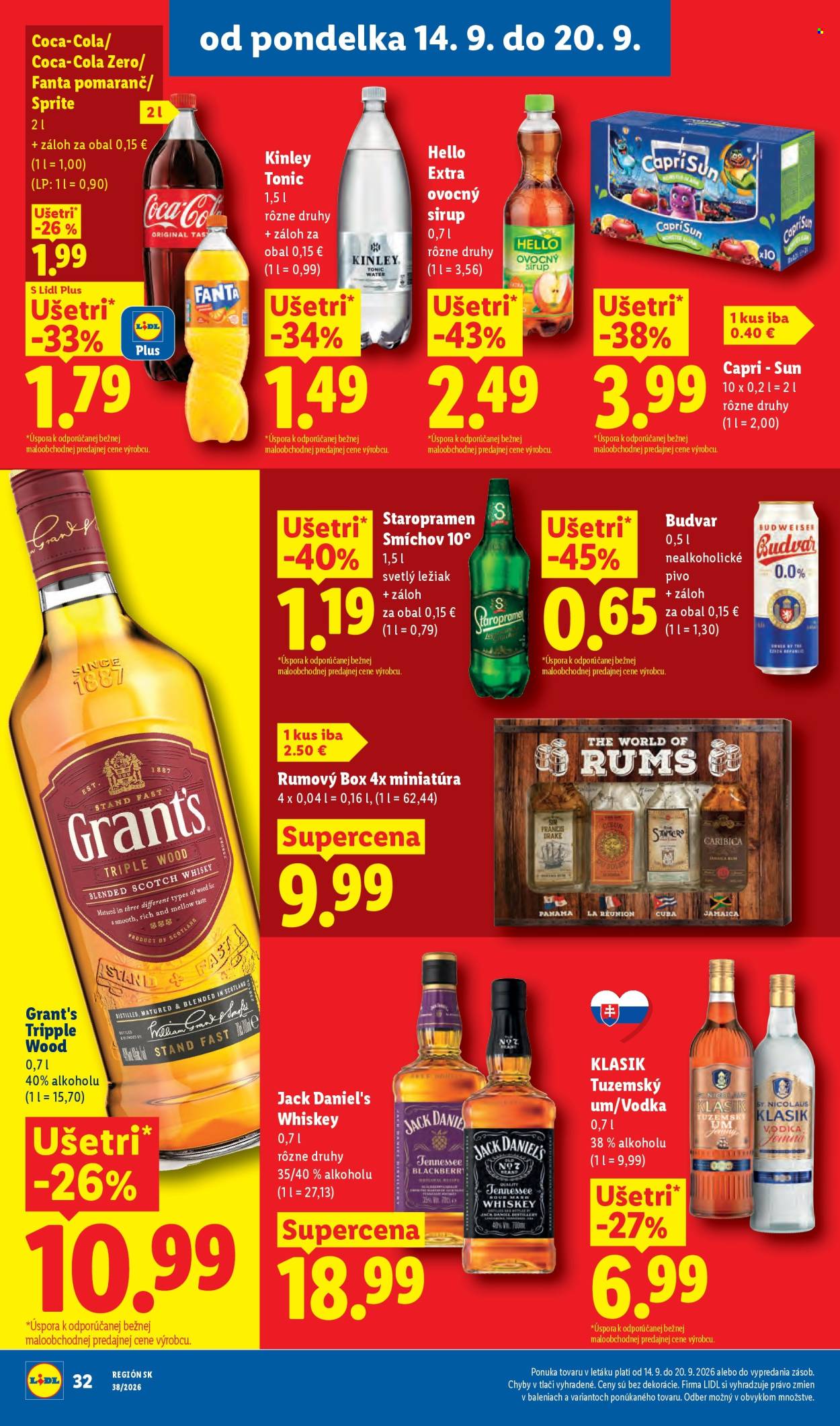 Leták Lidl - 14.9.2026 - 20.9.2026. Strana 44