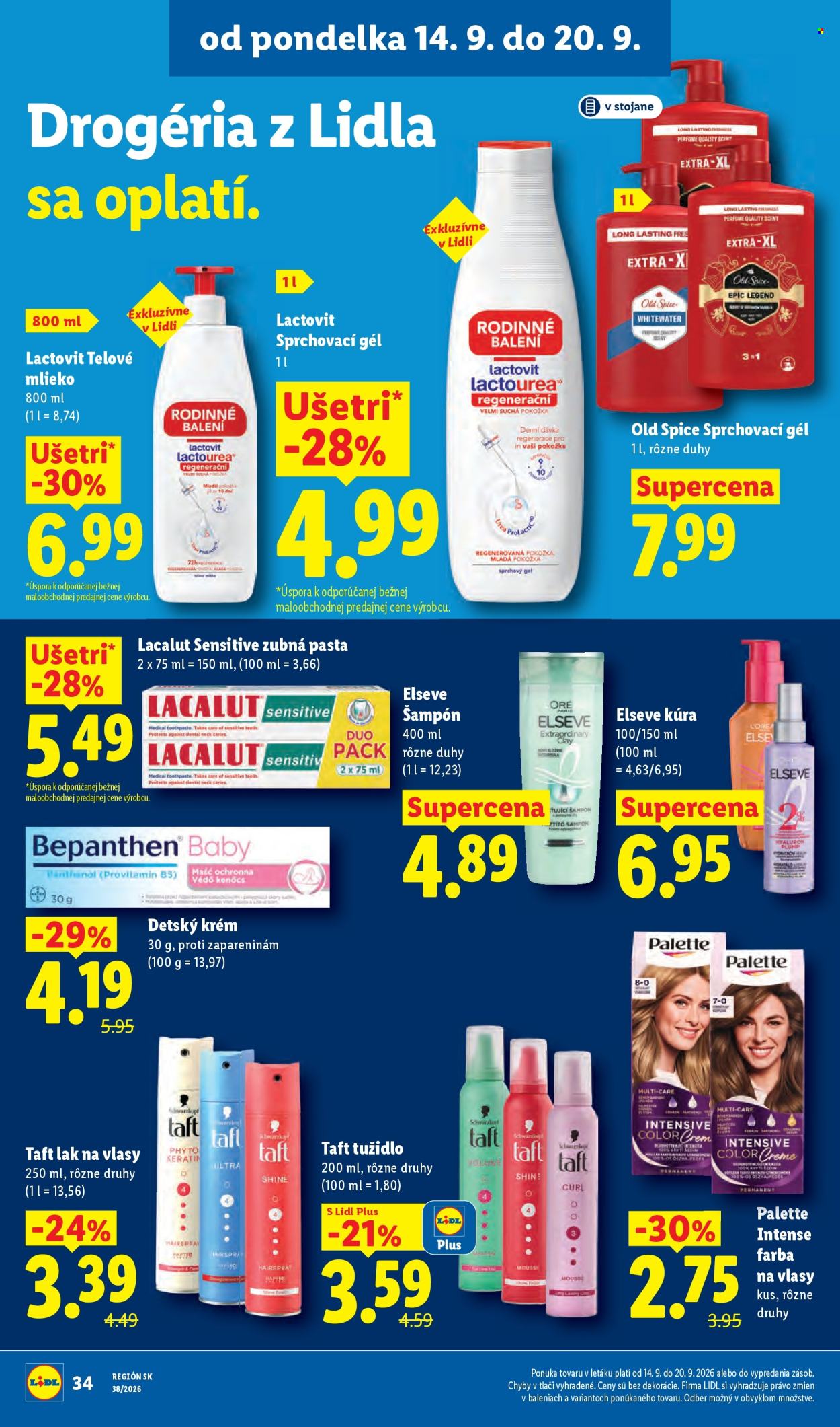 Leták Lidl - 14.9.2026 - 20.9.2026. Strana 46