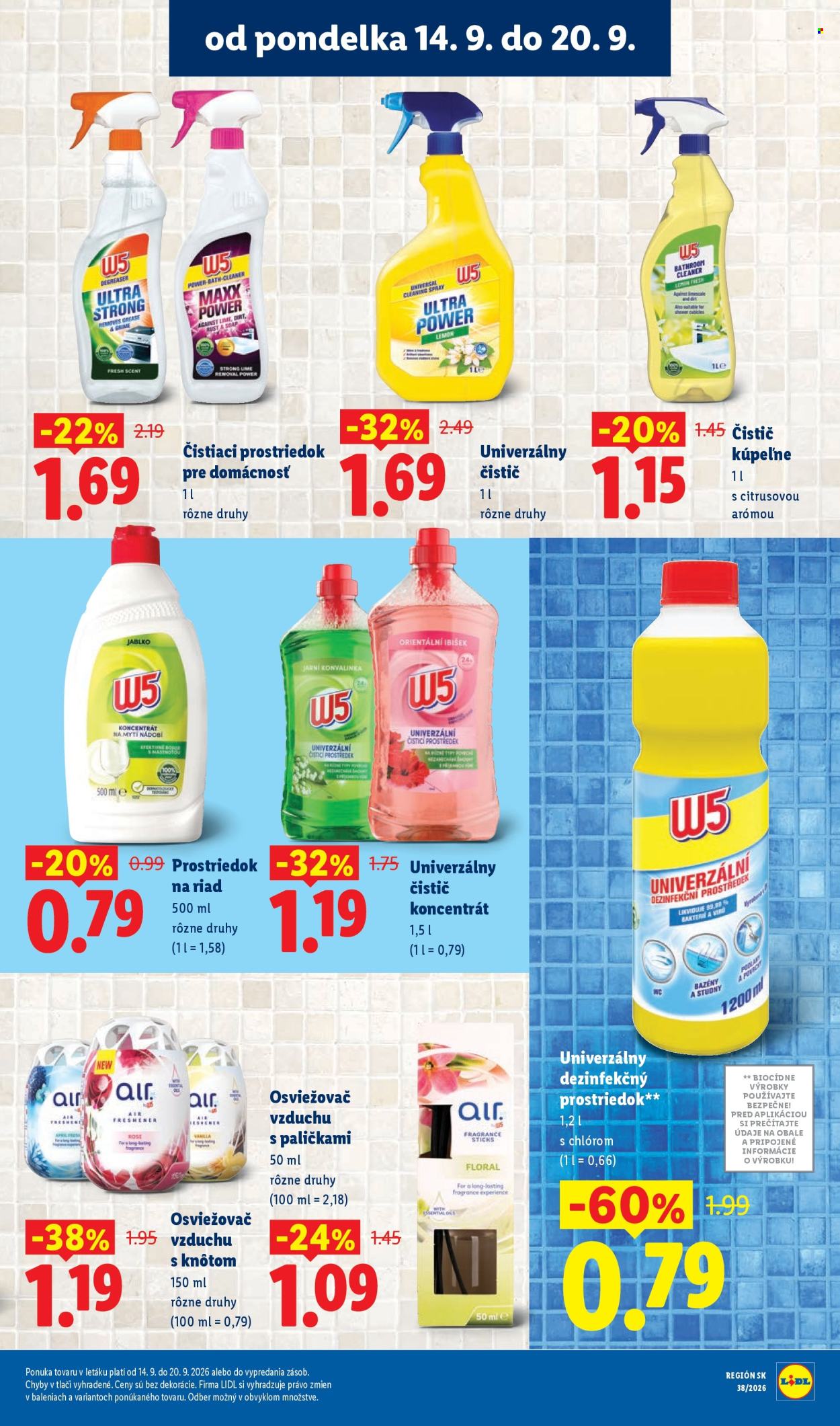 Leták Lidl - 14.9.2026 - 20.9.2026. Strana 49