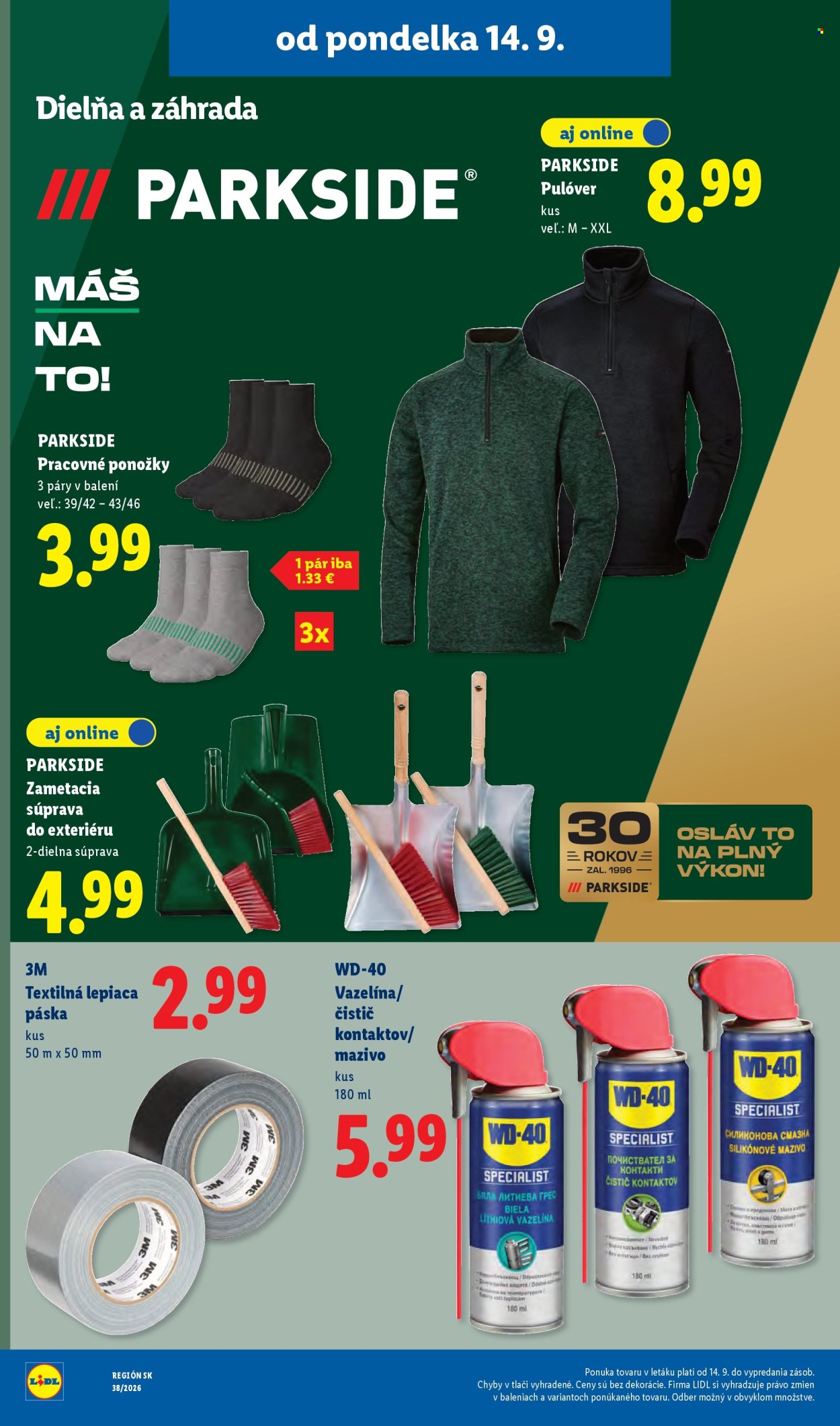 Leták Lidl - 14.9.2026 - 20.9.2026. Strana 58