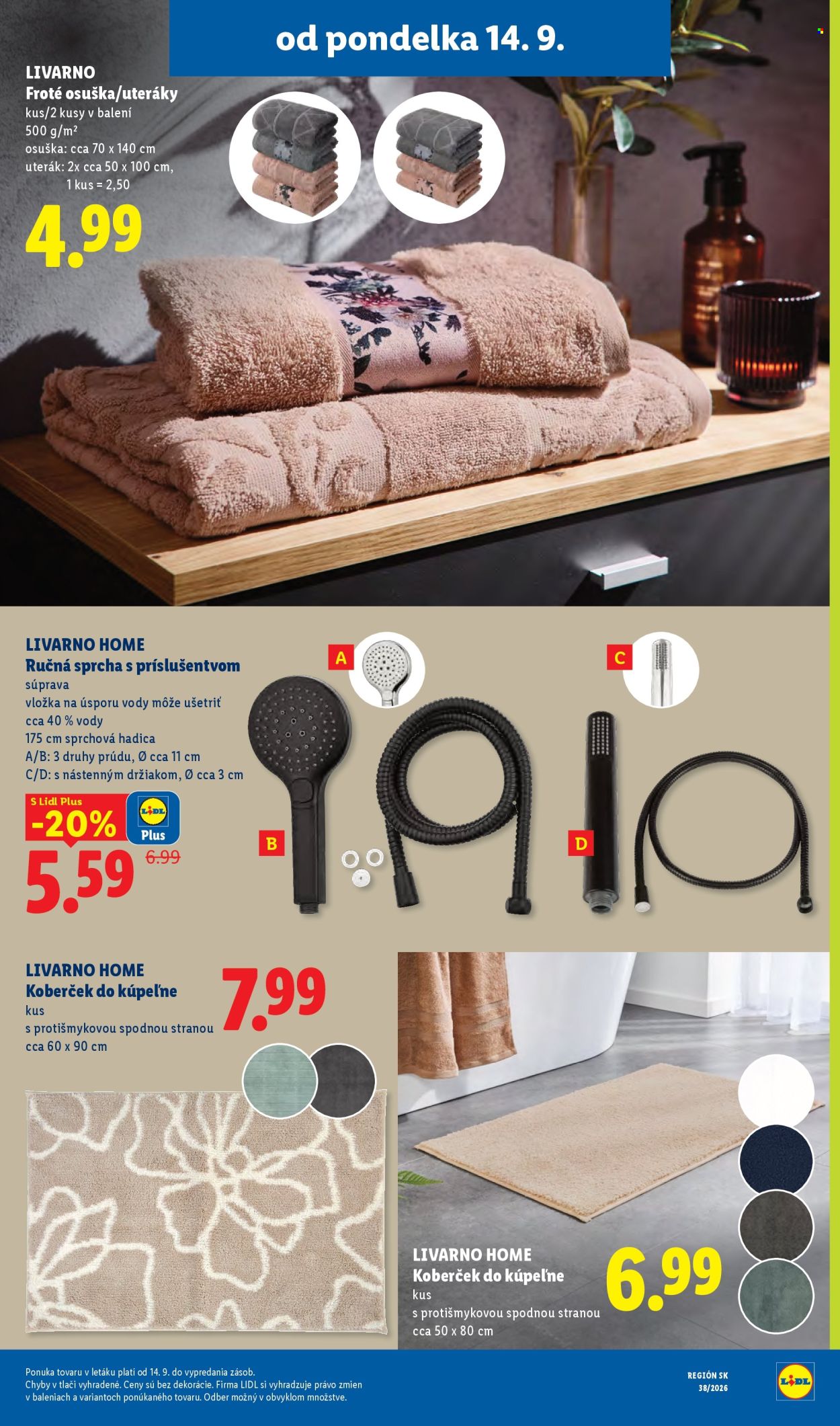 Leták Lidl - 14.9.2026 - 20.9.2026. Strana 61