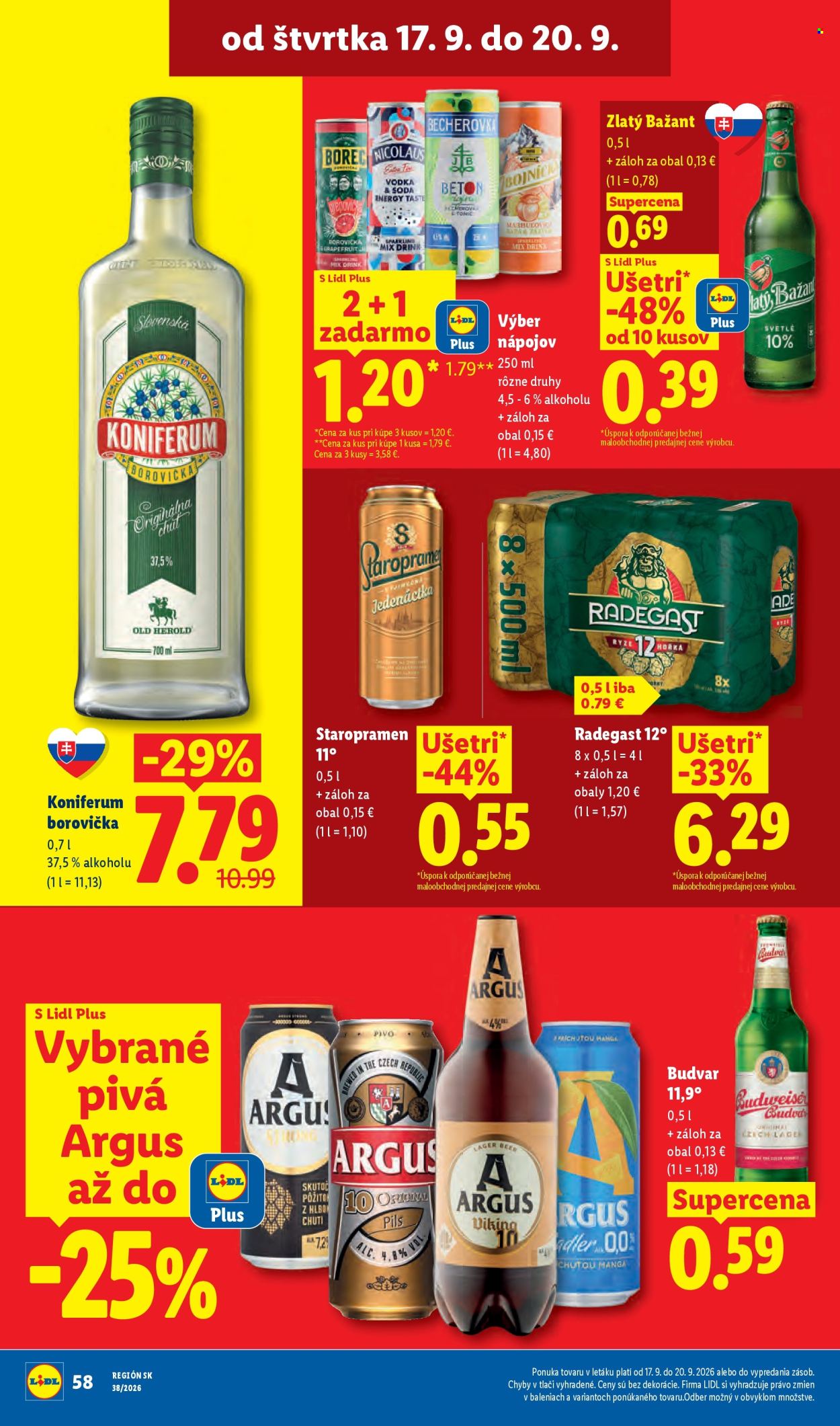Leták Lidl - 14.9.2026 - 20.9.2026. Strana 72