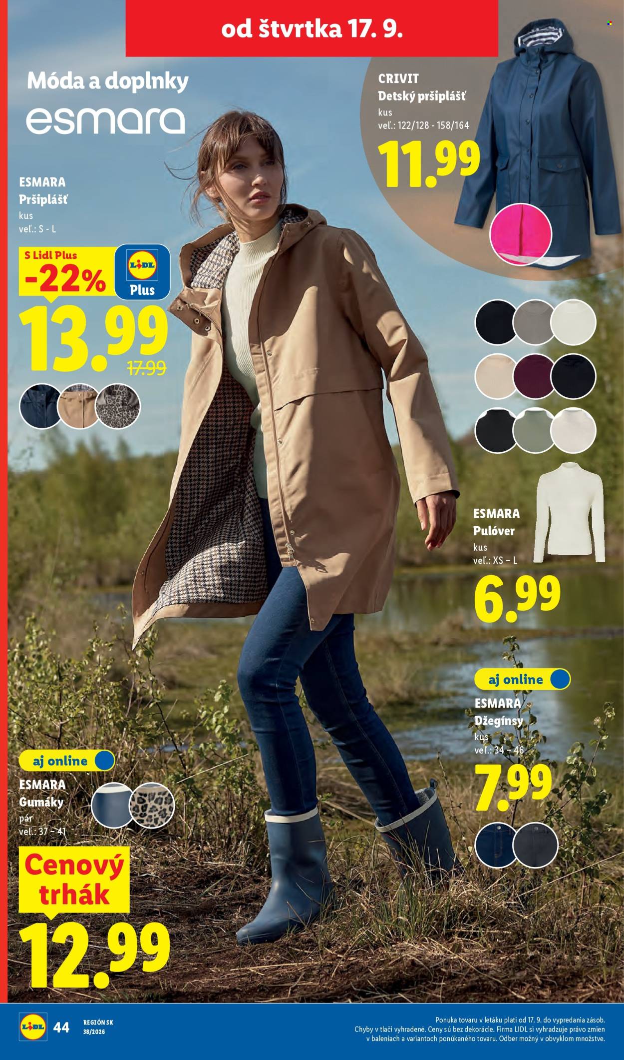 Leták Lidl - 14.9.2026 - 20.9.2026. Strana 86