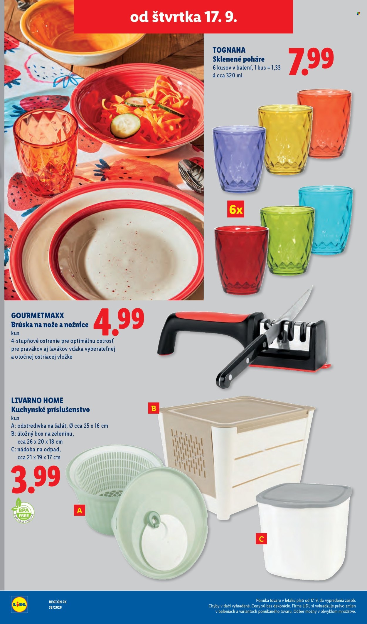 Leták Lidl - 14.9.2026 - 20.9.2026. Strana 96