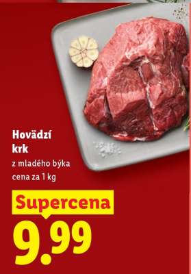 Hovädzí krk