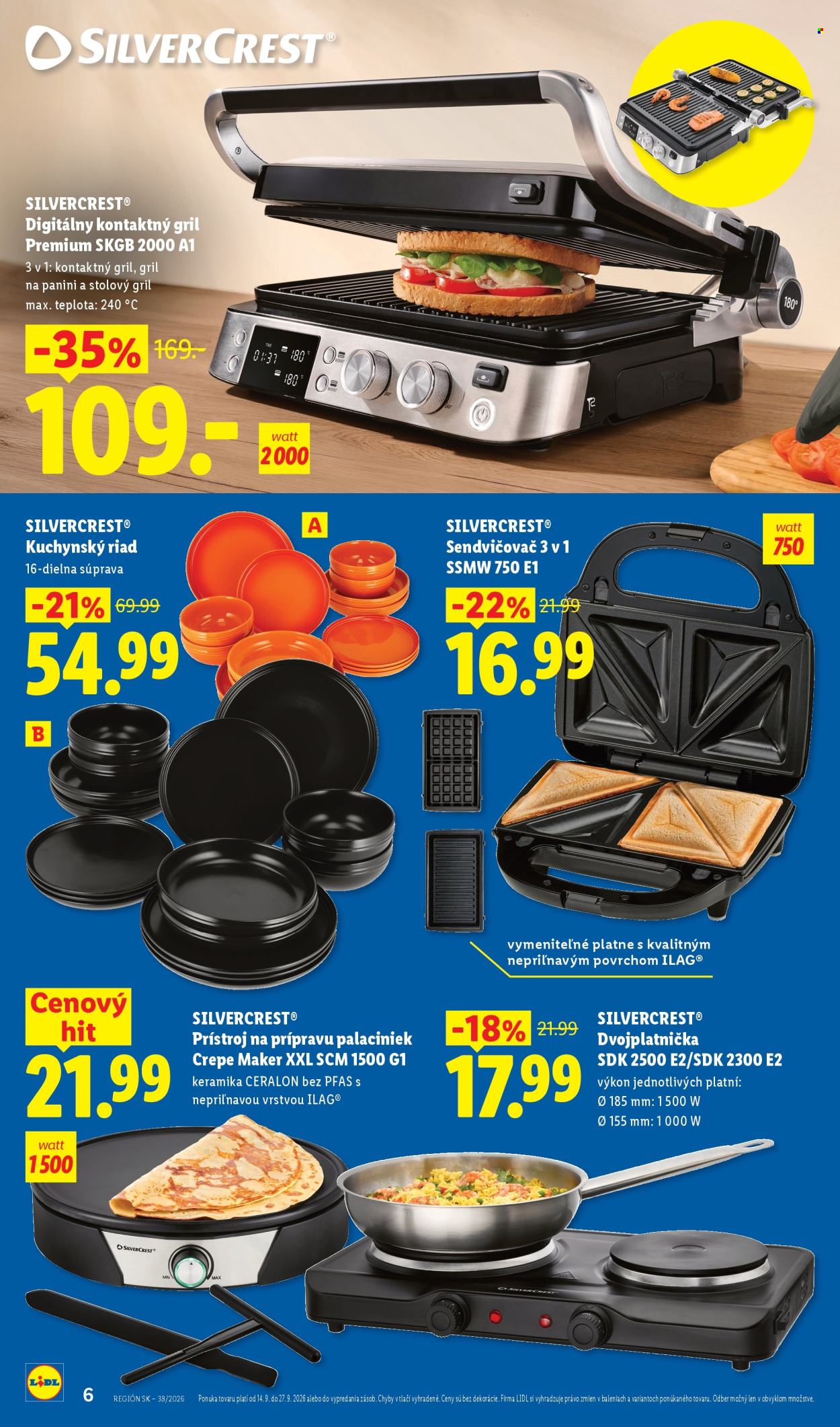 Leták Lidl - 14.9.2026 - 27.9.2026. Strana 6