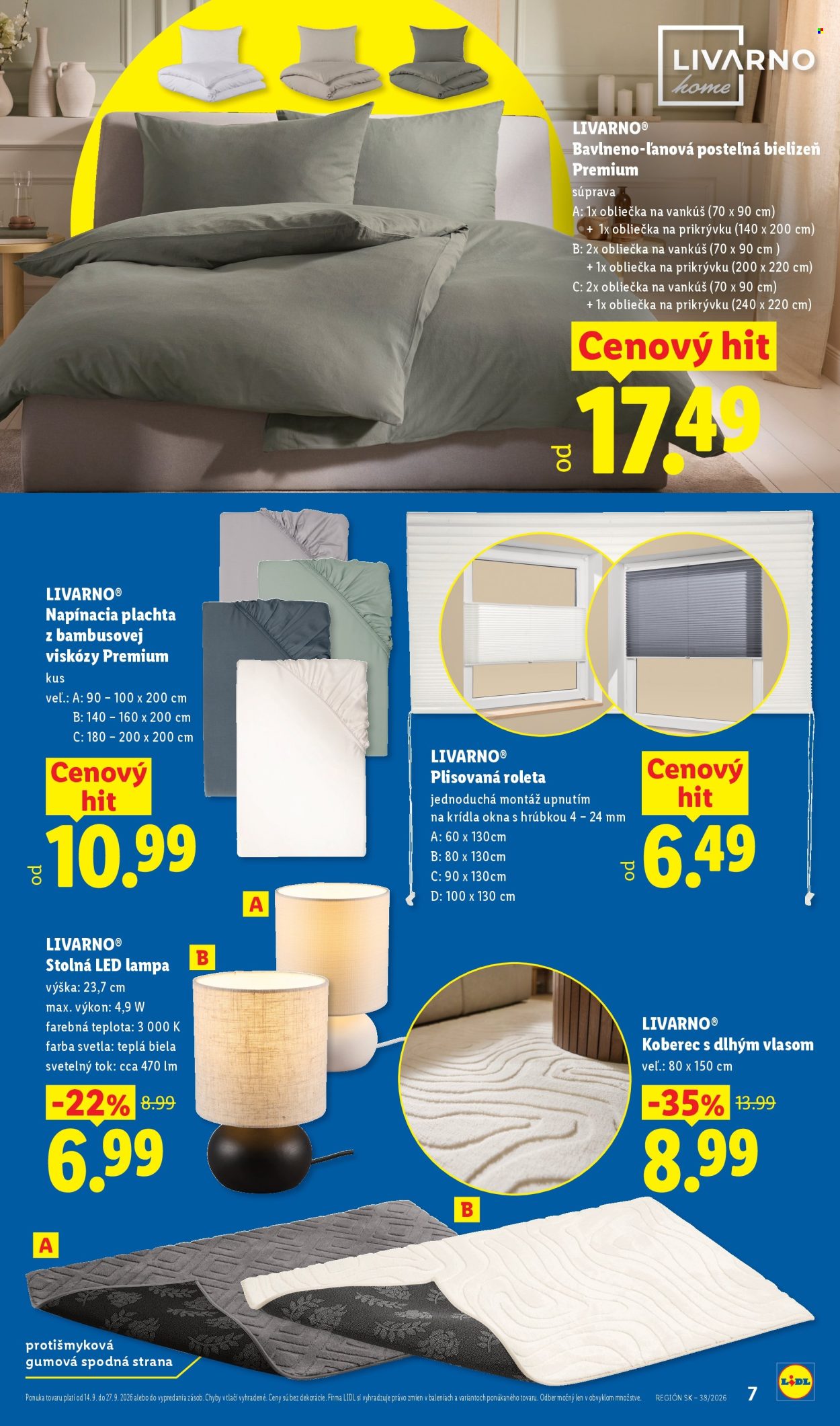 Leták Lidl - 14.9.2026 - 27.9.2026. Strana 7