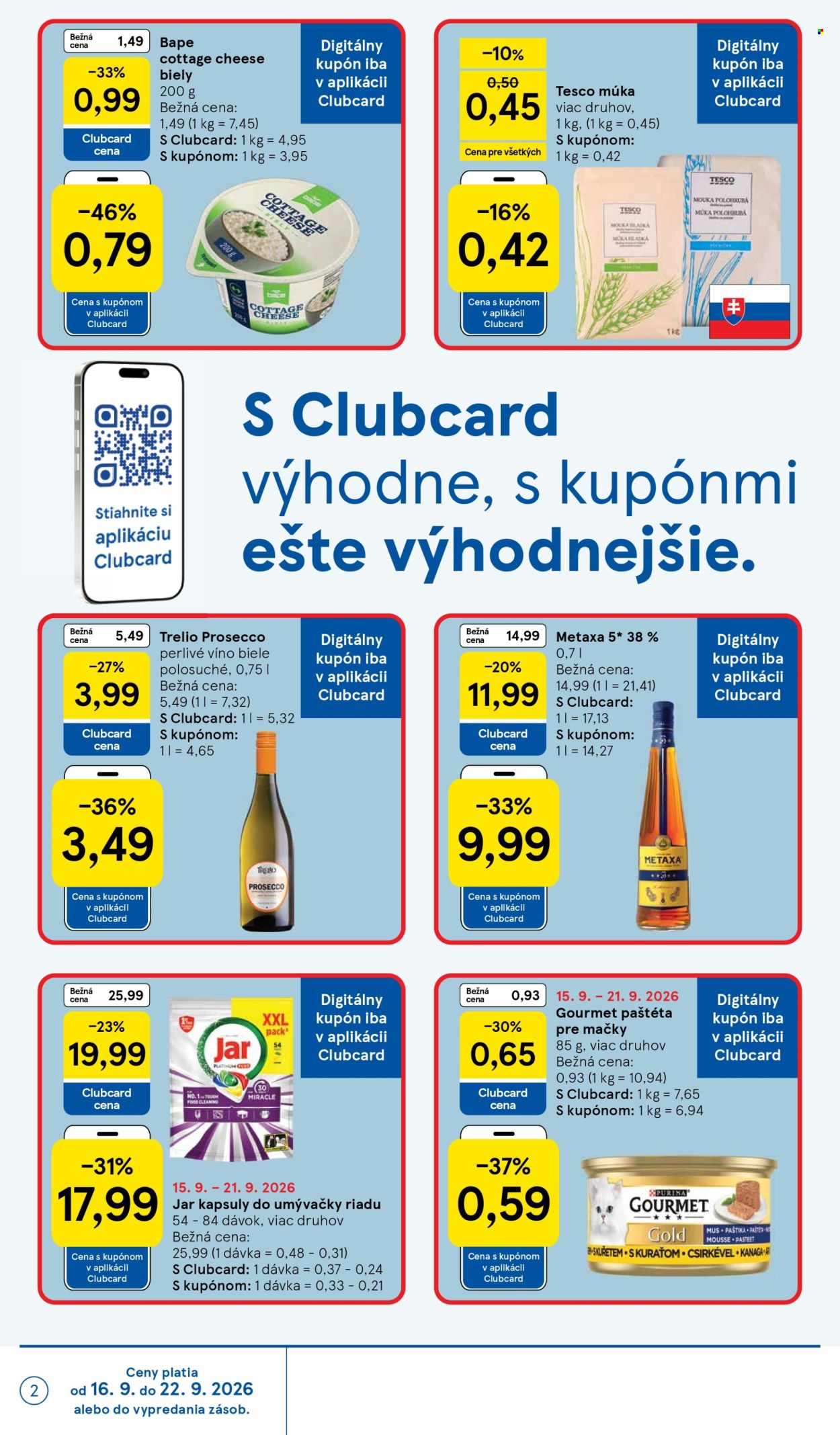Leták TESCO - 16.9.2026 - 22.9.2026. Strana 2