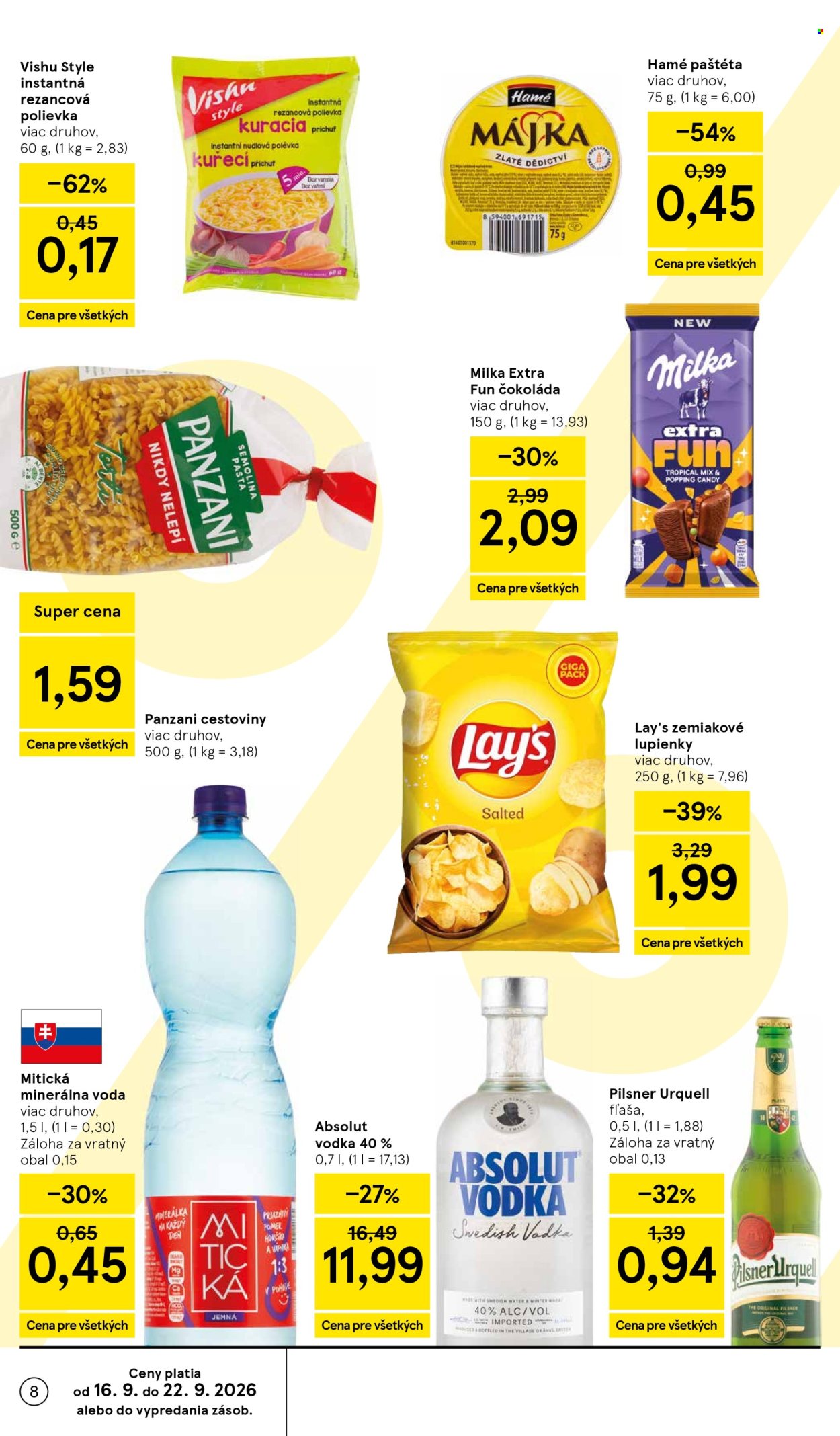 Leták TESCO - 16.9.2026 - 22.9.2026. Strana 8