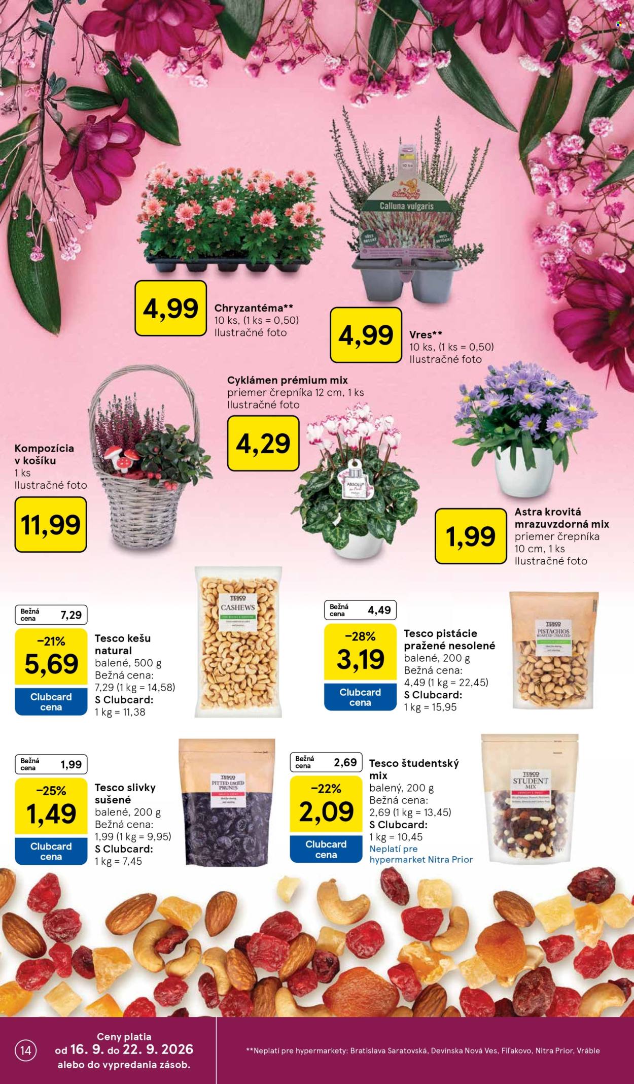 Leták TESCO - 16.9.2026 - 22.9.2026. Strana 14