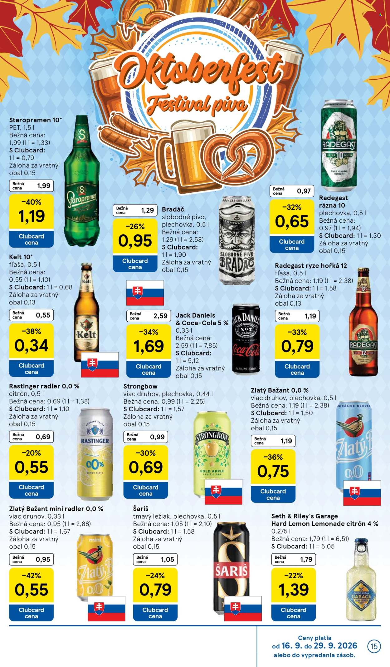 Leták TESCO - 16.9.2026 - 22.9.2026. Strana 15
