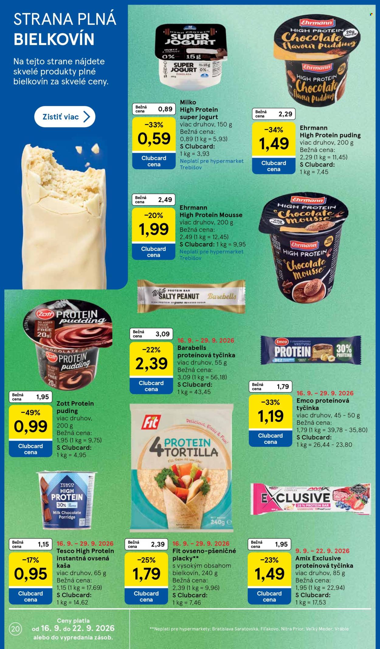 Leták TESCO - 16.9.2026 - 22.9.2026. Strana 20