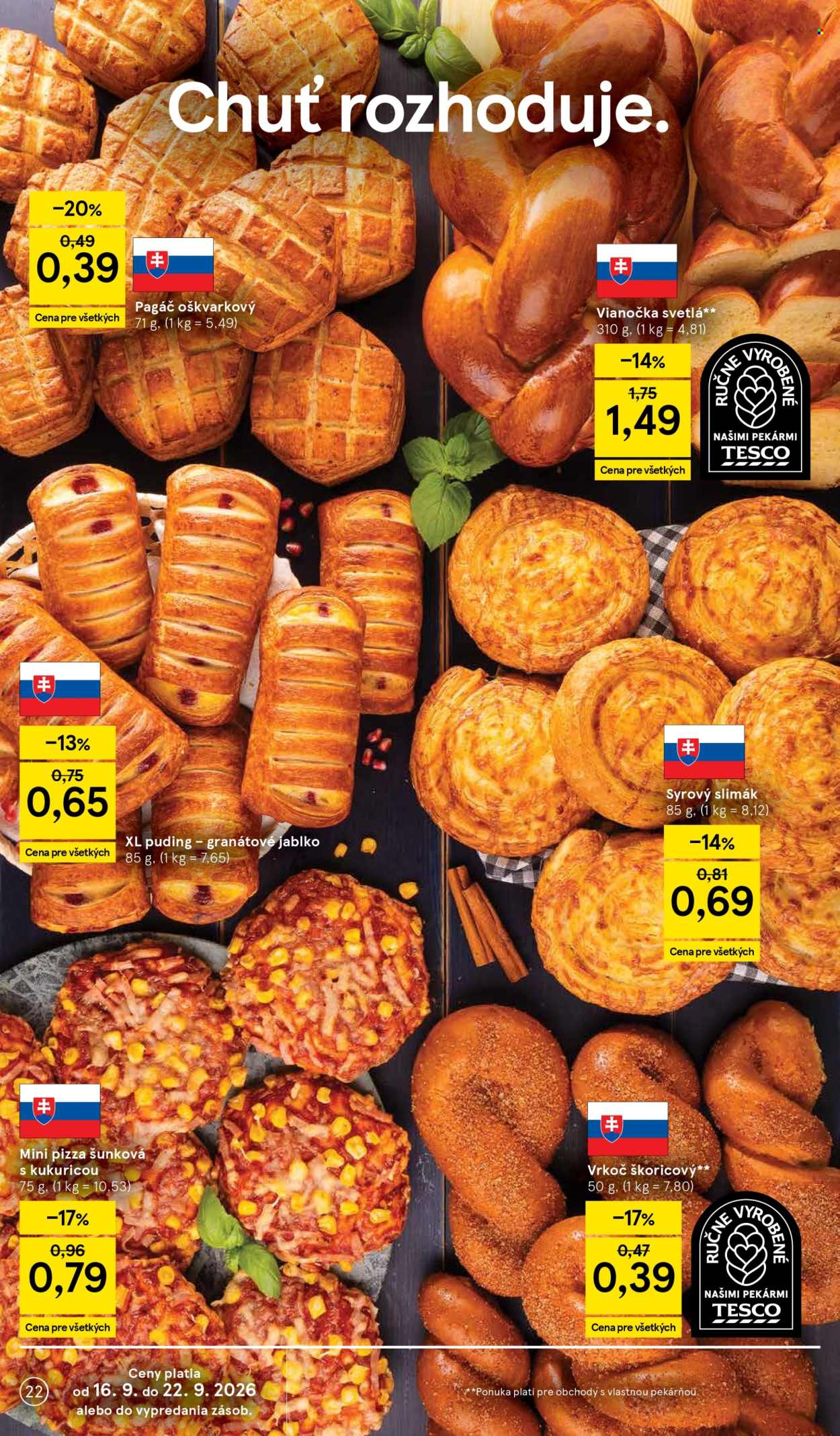 Leták TESCO - 16.9.2026 - 22.9.2026. Strana 22