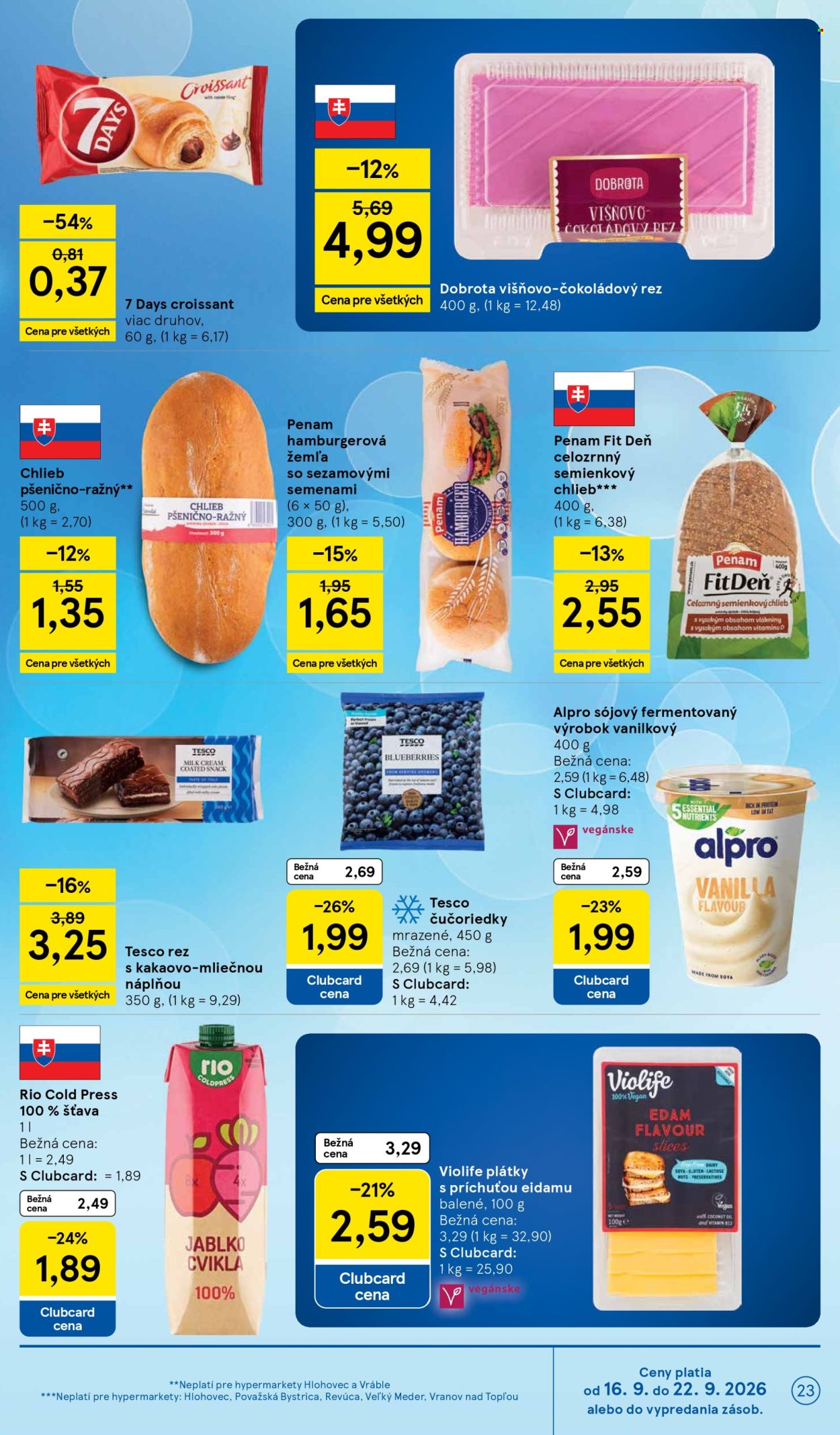 Leták TESCO - 16.9.2026 - 22.9.2026. Strana 23