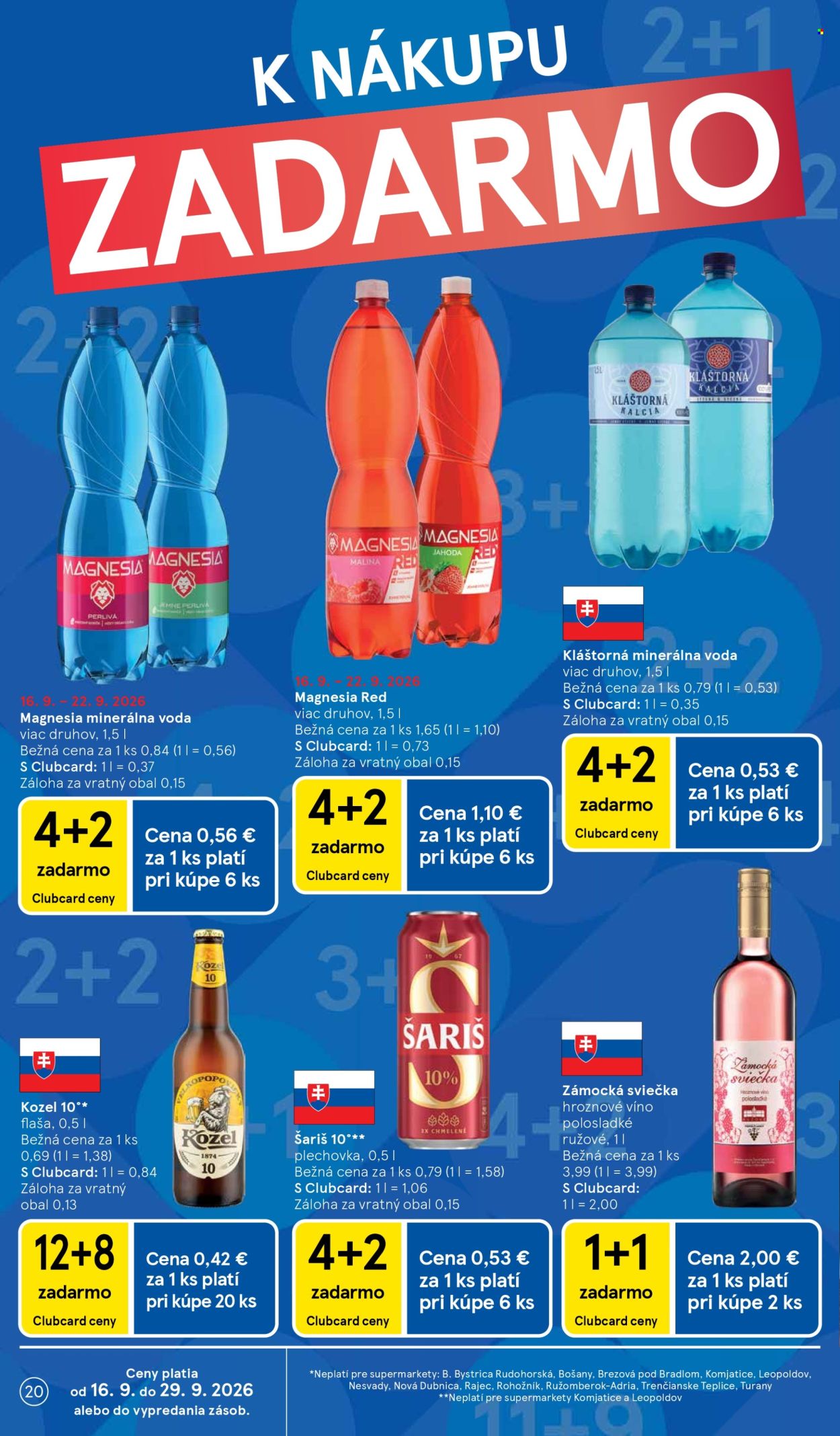 Leták TESCO supermarket - 16.9.2026 - 22.9.2026. Strana 20
