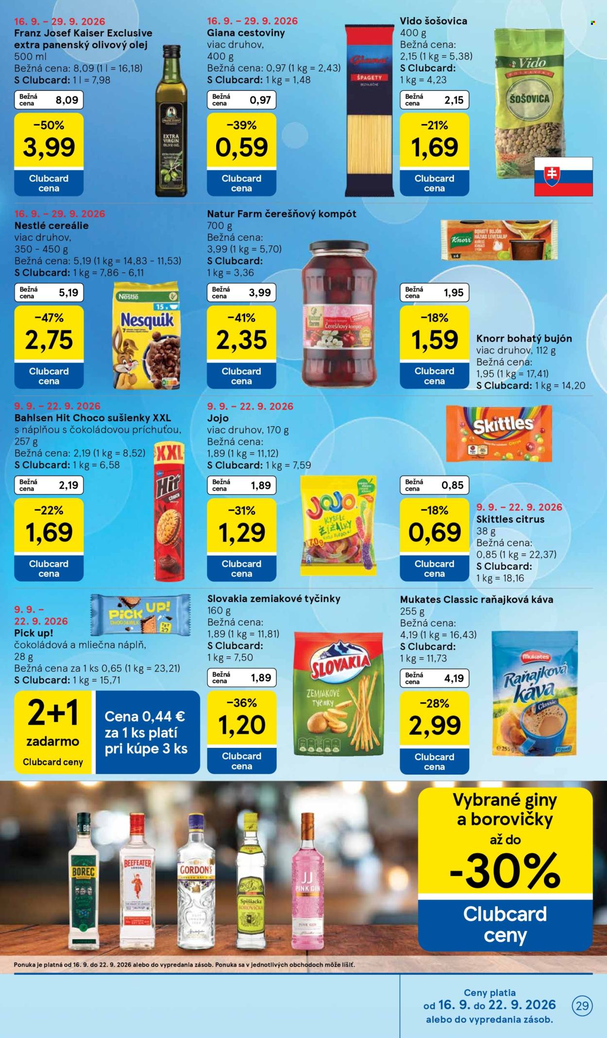 Leták TESCO - 16.9.2026 - 22.9.2026. Strana 29