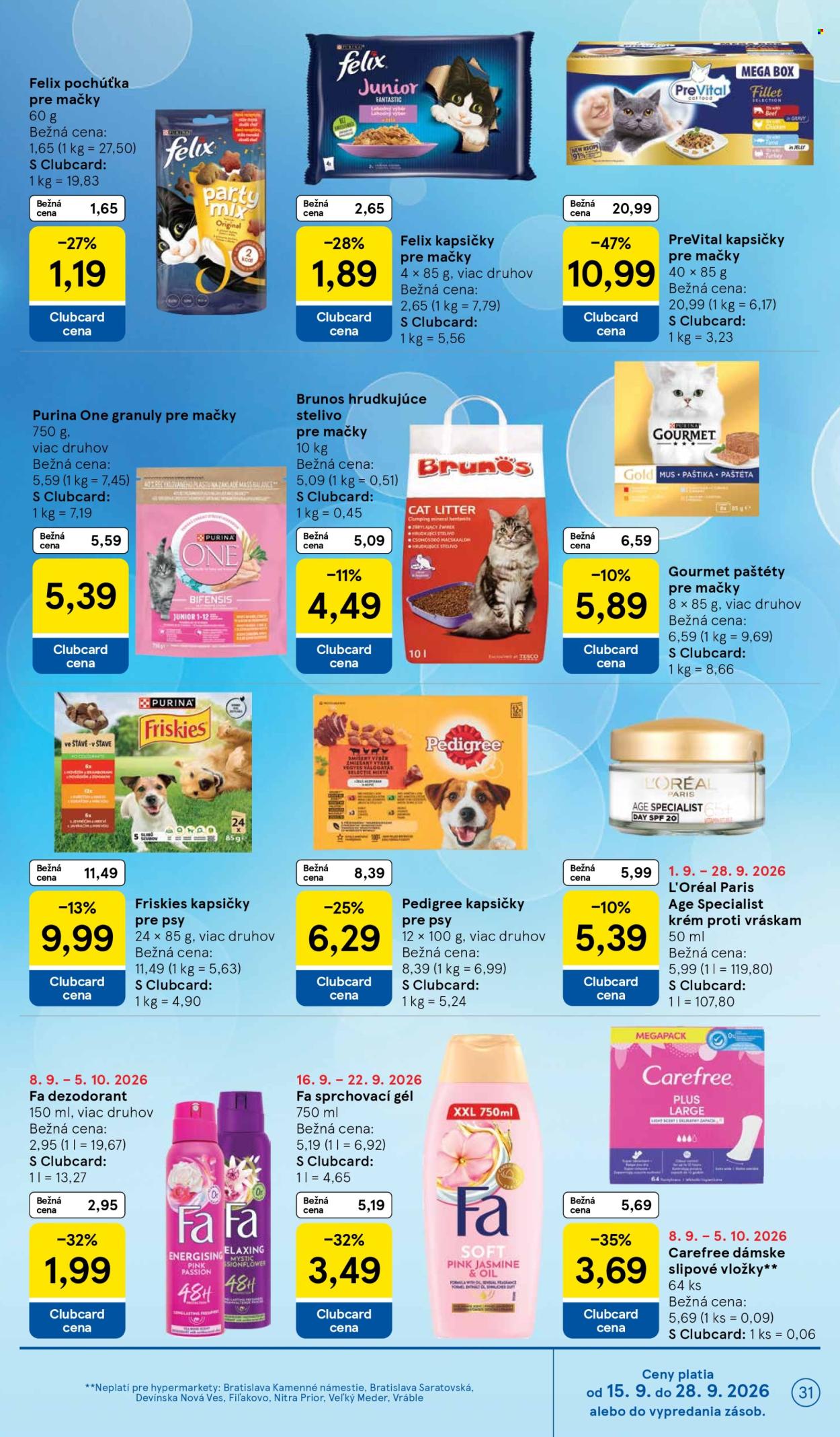 Leták TESCO - 16.9.2026 - 22.9.2026. Strana 31