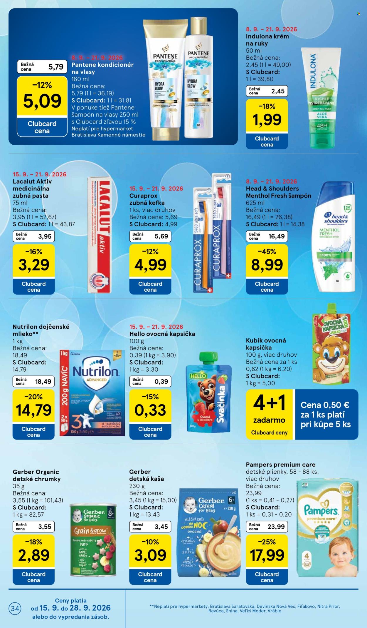 Leták TESCO - 16.9.2026 - 22.9.2026. Strana 34