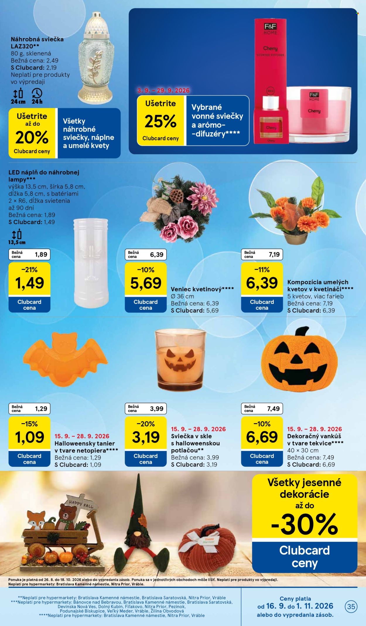 Leták TESCO - 16.9.2026 - 22.9.2026. Strana 35