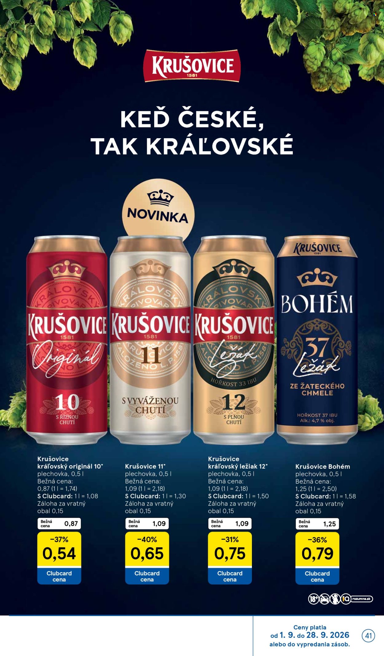 Leták TESCO - 16.9.2026 - 22.9.2026. Strana 41