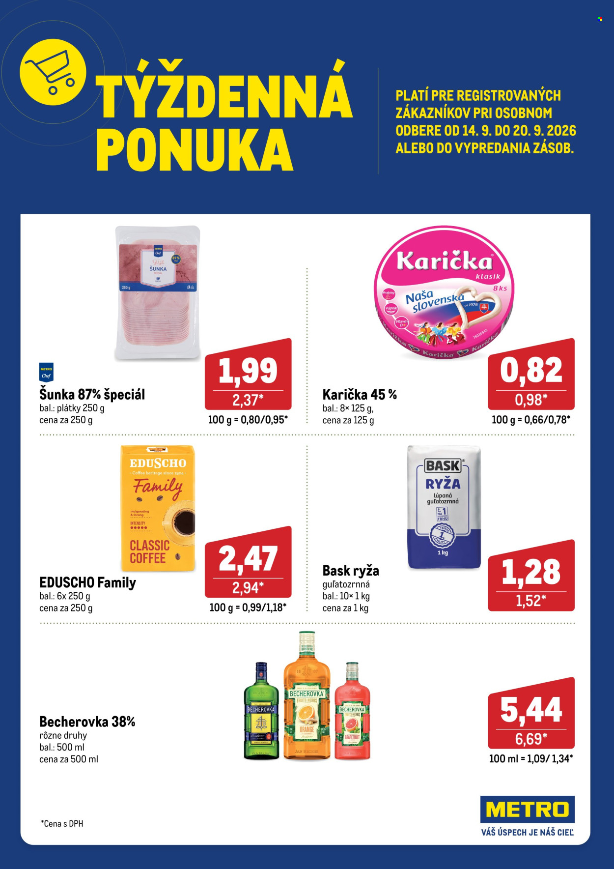 Leták Metro - 14.9.2026 - 20.9.2026. Strana 1