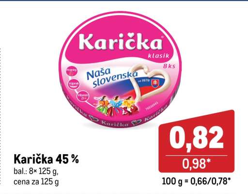 Karička 45 %