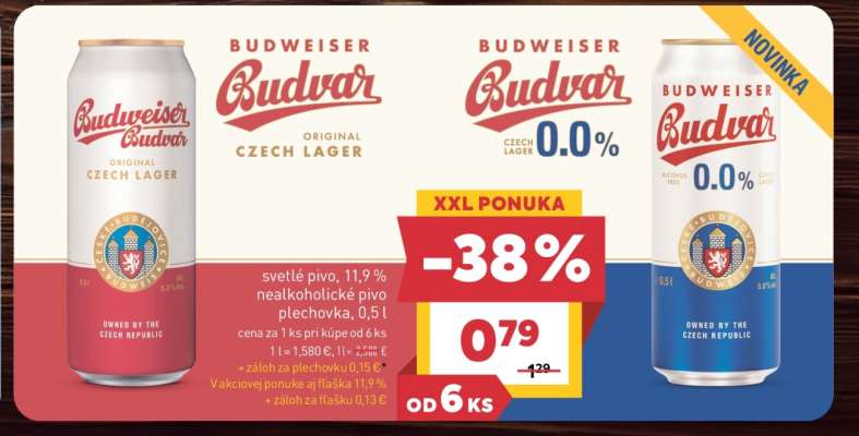 Budweiser Budvar Original Czech Lager