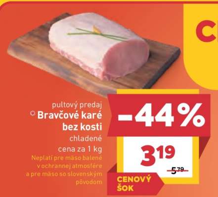 Bravčové karé bez kosti