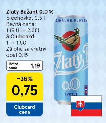 Zlatý Bažant 0,0%