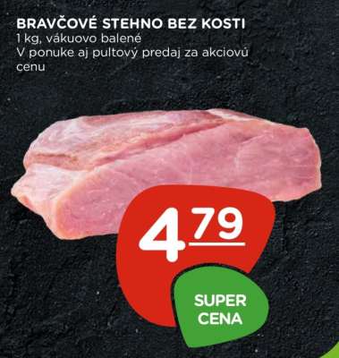 Bravčové stehno bez kosti