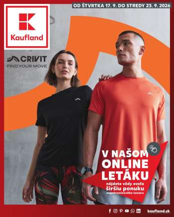Leták Kaufland - 17.9.2026 - 23.9.2026.