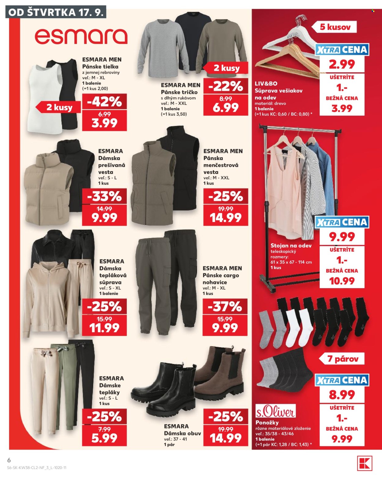 Leták Kaufland - 17.9.2026 - 23.9.2026. Strana 6