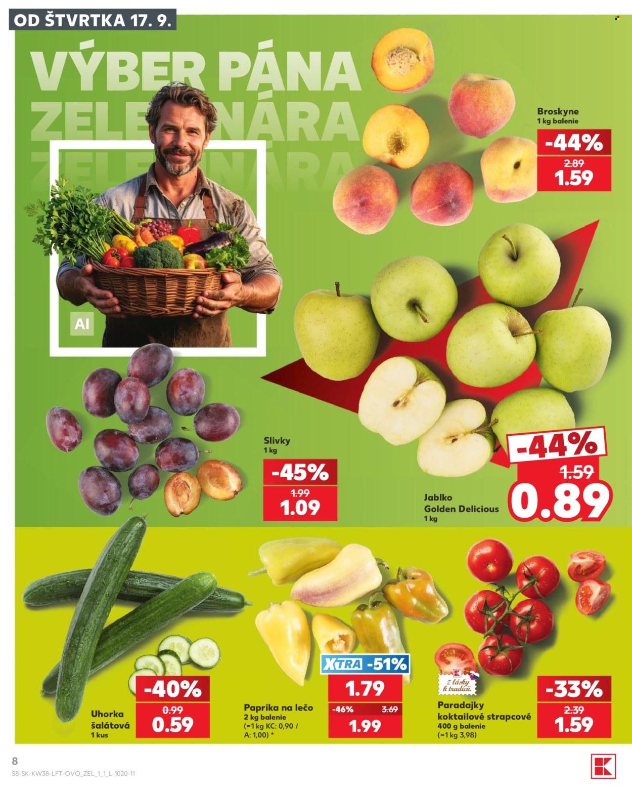 Leták Kaufland - 17.9.2026 - 23.9.2026. Strana 8