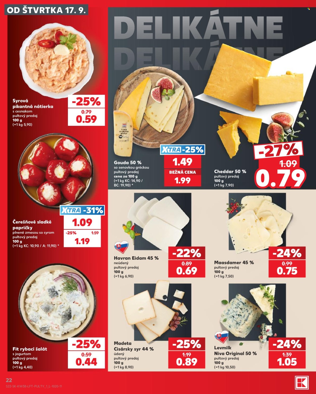 Leták Kaufland - 17.9.2026 - 23.9.2026. Strana 22